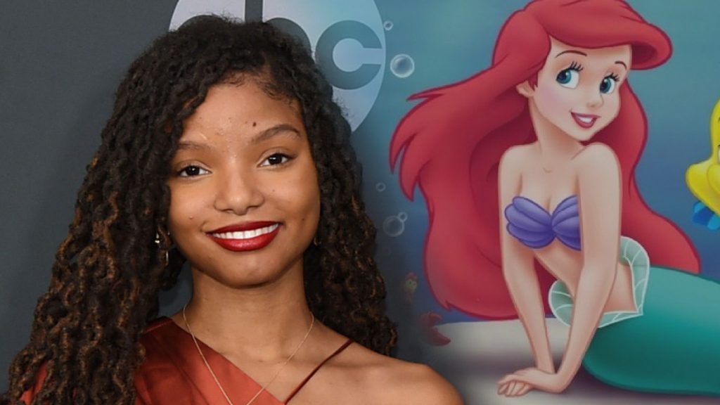 Halle Bailey as Ariel in Disney’s LiveAction Remake Little Mermaid